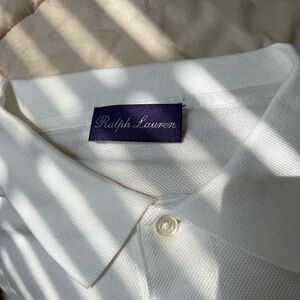 Purple label Ralph Lauren white polo